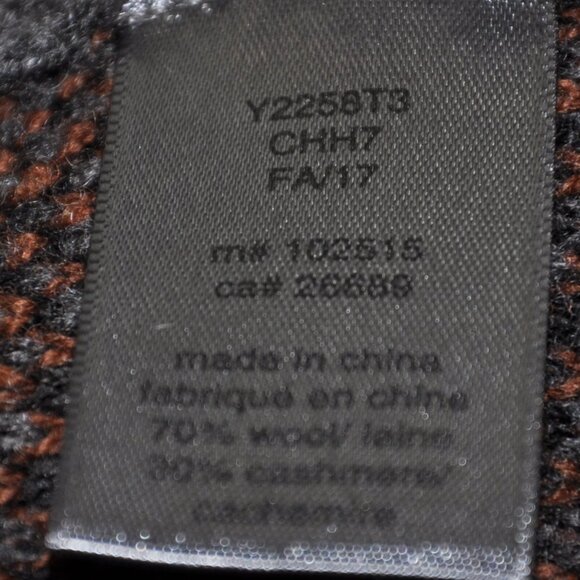 John Varvatos Wool Cashmere Abstract Knit Sweater M - Picture 6 of 6